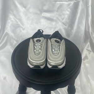 Nike Kids Sneakers - Silver and Black